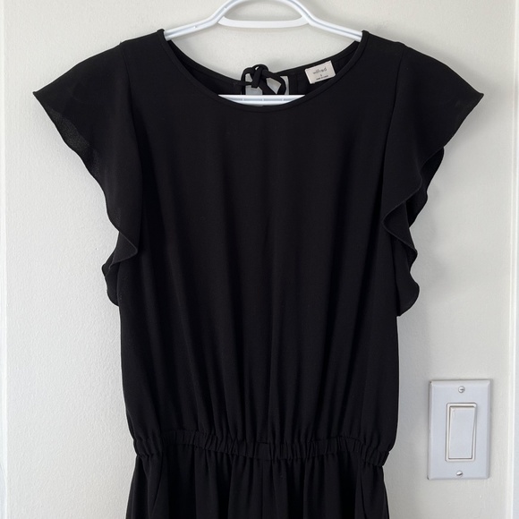 BNWOT⎜Aritzia Wilfred⎜FLEURETTE JUMPSUIT⎜BLACK - Picture 6 of 12